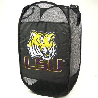 LSU TIGERS OFFICIAL PORTABLE POP UP LAUNDRY HAMPER Sports