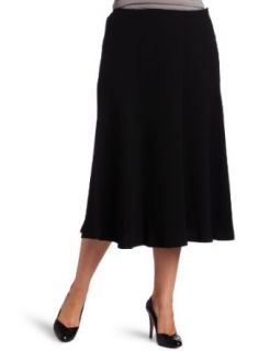Jones New York Womens Platinum Long Boot Skirt, Black