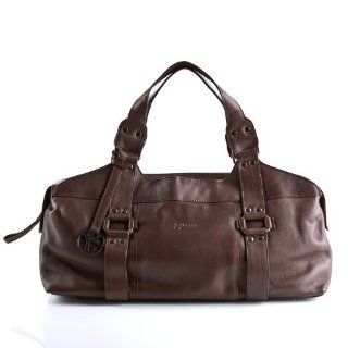   crafted handbag in genuine brown leather (18 x 8 x 6 in.) Shoes