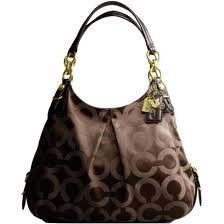 NEW AUTHENTIC COACH MIA OP ART SATEEN LARGE MAGGIE HOBO
