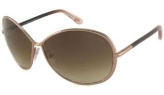 Womens Iris Sunglasses, Rose Gold/Brown, One Size Tom Ford Shoes