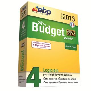 EBP Mon Budget Perso GOLD 2013   Achat / Vente LOGICIEL BUREAUTIQUE