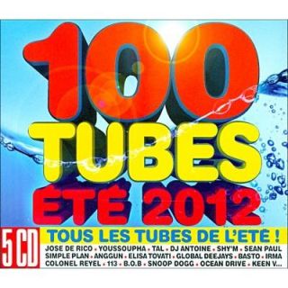 100 TUBES ETE 2012   Compilation   Achat CD COMPILATION pas cher
