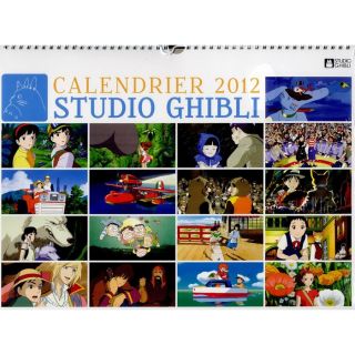 Calendrier 2012 studio Ghibli   Achat / Vente livre Collectif pas