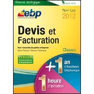 EBP Devis et Facturation Classic 2012 + Services à télécharger
