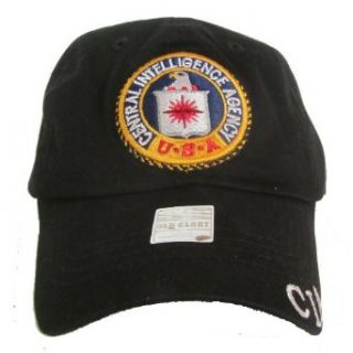 CIA Seal (Central Intelligence Agency) Hat   Black