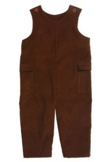Chez Ami by Patsy Aiken Designs Cargo Overall Brown