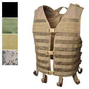 Condor MOLLE Mesh Hydration Tactical Vest   (Tan) Sports