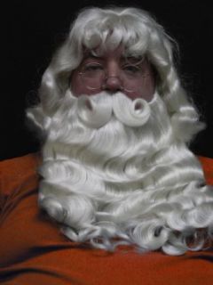 Supreme Santa Wig and Beard with Separate Moustache
