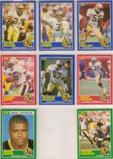 New Orleans Saints 1989 Score Football Team Set (Bobby