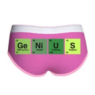 Artsmith, Inc. Womens Boy Brief Underwear Genius Periodic