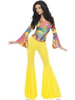 Smiffys New Hippy/Hippie 60S 70S Lady Fancy Dress Costume