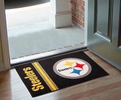 NFL Pittsburgh Steelers Uniform Inspired Rug Sports
