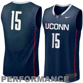 Nike Connecticut Huskies (UConn) #15 Titanium Elite