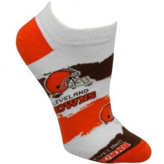 NFL Cleveland Browns Womens Wave Ankle Socks Clothing