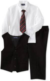 Izod Kids Boys 2 7 Three Piece Vest Set  Striped with