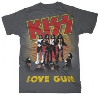 Kiss   Love Gun T Shirt (X Large) Clothing
