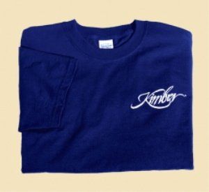 Kimber T shirt   Navy Adult Large