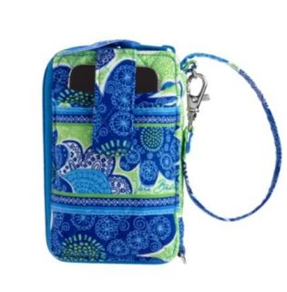 Vera Bradley Carry It All Wristlet in Doodle Daisy Shoes