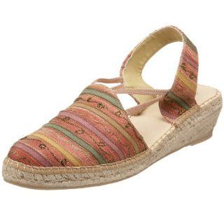 Step Womens Bacall Closed Toe Espadrille,Red,35 M EU / 5 B(M) Shoes