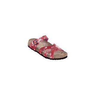 Birko Flor in Kimono Red with a narrow insole size 36.0 N EU Shoes