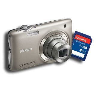 numérique compact COOLPIX S3100 NIKON + carte SDHC 4 Go SANDISK   14