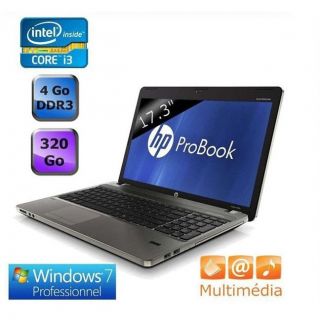 HP ProBook 4730s avec écran LED 17.3   Processeur Intel Core i3