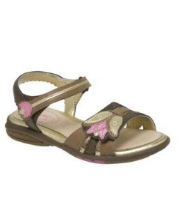 Rite Infant/Toddler Tulip Sandal,Brown Multi,3 W US Infant Shoes