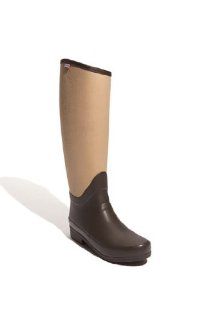  Hunter Regent St. James Tall Rain Boots Beige Size 9 Shoes