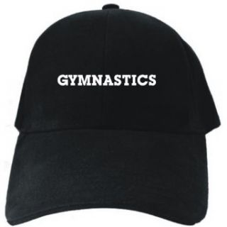 Gymnastics SIMPLE / BASIC Black Baseball Cap Unisex