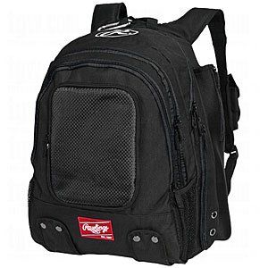 Rawlings Sporting Goods Bomber Backpack, Black Sports