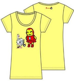 Tokidoki x Marvel Iron Man Playful Yellow T Shirt (WOMEN