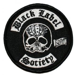 Black Label Society BLS Skull Music Band Embroidered Iron