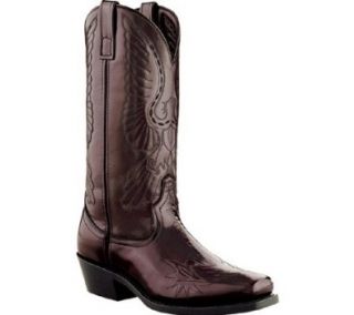 Laredo Mens Gainesville Western Leather Boot Shoes