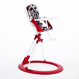 Zooper 2011 To go High Chair in Red Checkers