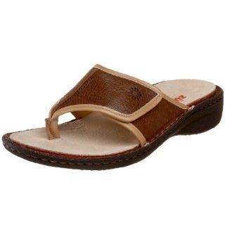 Thong Sandal,Latte Brown/Gold Trim,40 EU (US Womens 9 9.5 M) Shoes