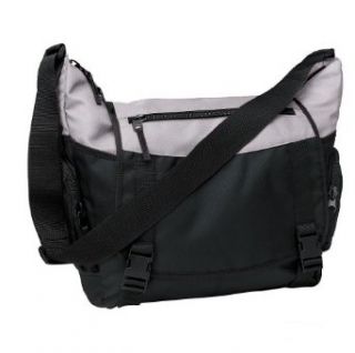 Bike Messenger Bag, Color Black/Light Grey, Size One