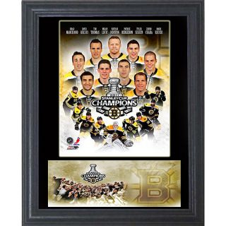 2011 NHL Champion Boston Bruins Cachet Frame Today $54.99