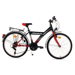 Vélo ado 24 Street357 rouge TC 38 cm KS Cycling   Achat / Vente VELO