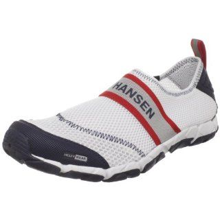  Helly Hansen Mens Watermoc 4 Shoe,White/Navy/Red,9 M US Shoes