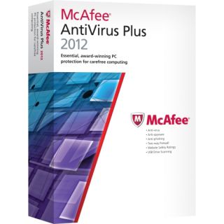 McAfee AntiVirus Plus 2012   Subscription Package   3 User