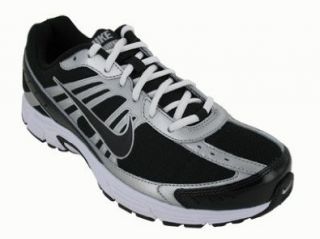 NIKE DART 8 RUNNING SHOES 7.5 (BLACK/WHTE METALLIC SILVER) Shoes