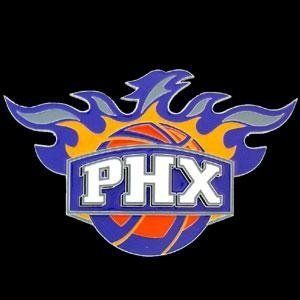 Large Logo Only NBA Trailer Hitch Cover   Phoenix Suns