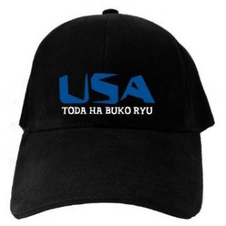 Caps Black Usa Toda Ha Buko Ryu  Martial Arts Clothing