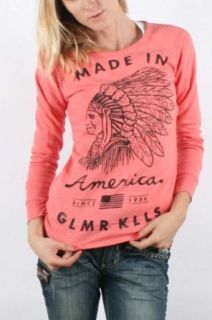 Glamour Kills   Womens American Made Scoop Neck Sweater in