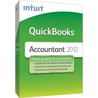 Intuit QuickBooks 2012 Accountant   Complete Product