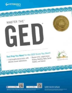 Master the Ged 2012 (Paperback)