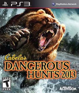 PS3   Cabelas Dangerous Hunts 2013 Today $30.38