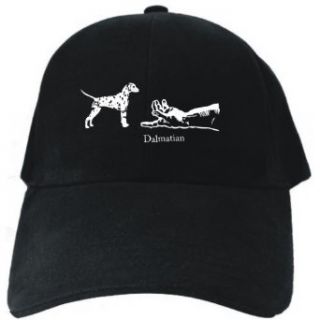 Creation of Dalmatian Black Baseball Cap Unisex Clothing