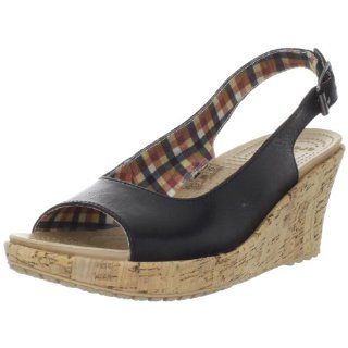 crocs Womens A Leigh Wedge Sandal